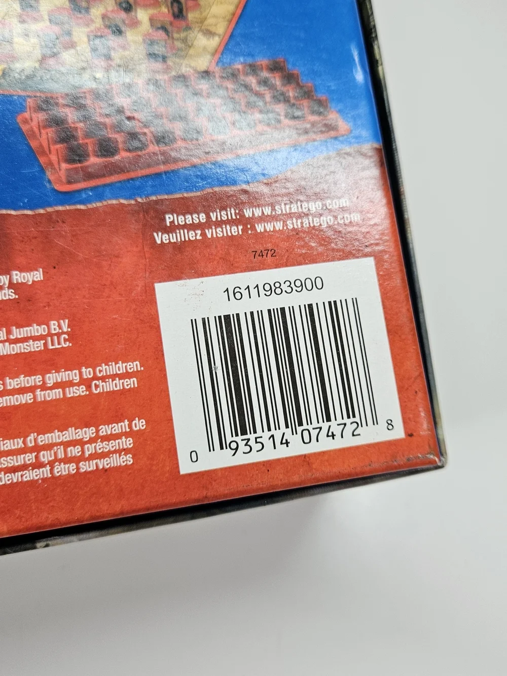 Stratego Original 100% Complete Battlefield Strategy Board Game - 3 Variations